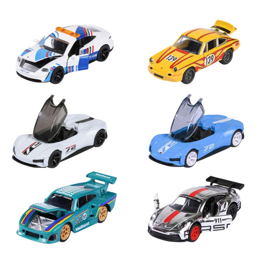 Majorette Porsche Motorsport Deluxe Metal Diecast Araçlar