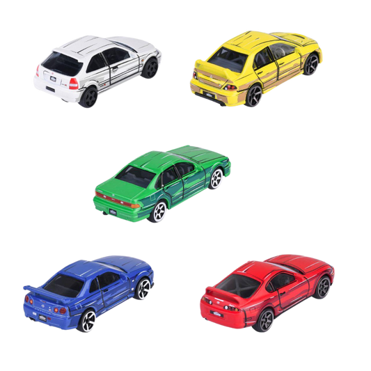 Majorette JDM Legends Anime 5'li Japan Seri Araç Seti