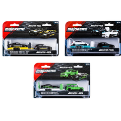 Majorette Mercedes-AMG Deluxe Trailer Serisi Metal Araçlar