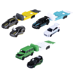 Majorette Mercedes-AMG Deluxe Trailer Serisi Metal Araçlar