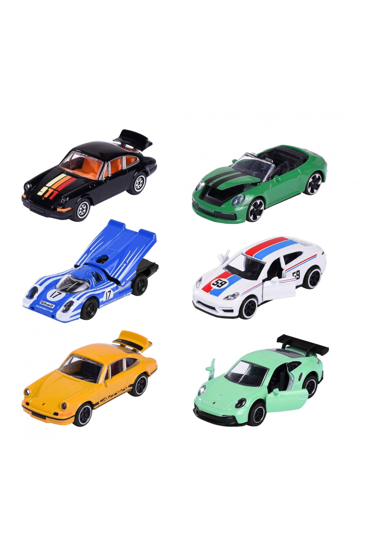 Majorette Porsche Motorsport Premium Metal Diecast Araçlar