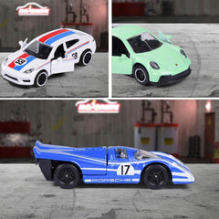 Majorette Porsche Motorsport Premium Metal Diecast Araçlar