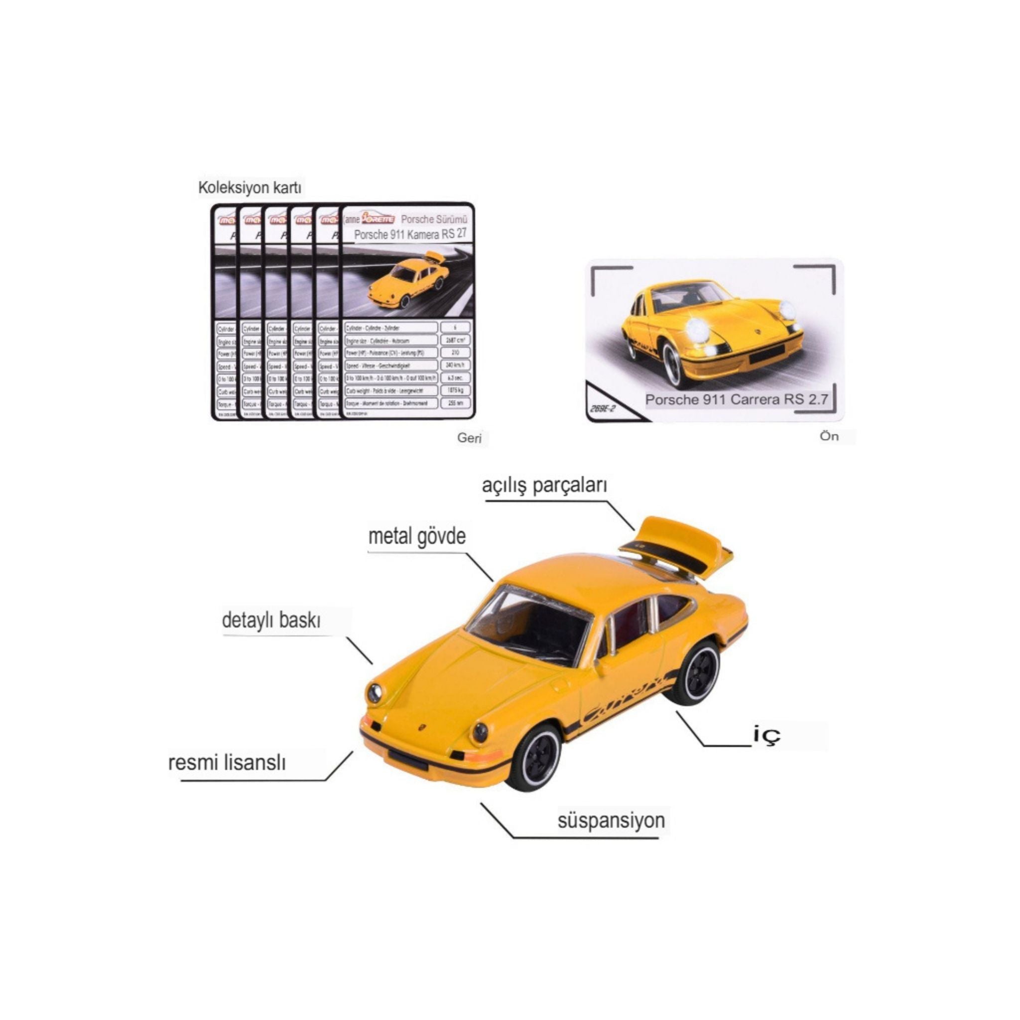 Majorette Porsche Premium Serisi Araçlar