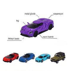 Majorette Street Cars 5'li Araç Seti