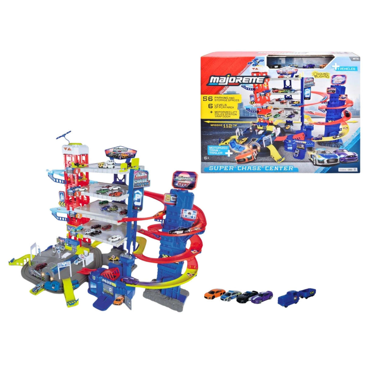Majorette Süper Chase Center Garaj Seti