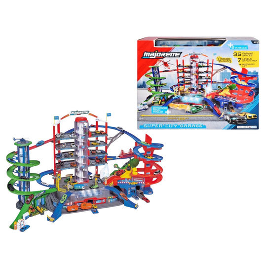 Majorette Süper City Garaj Seti