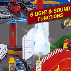 Majorette Süper City Garaj Seti