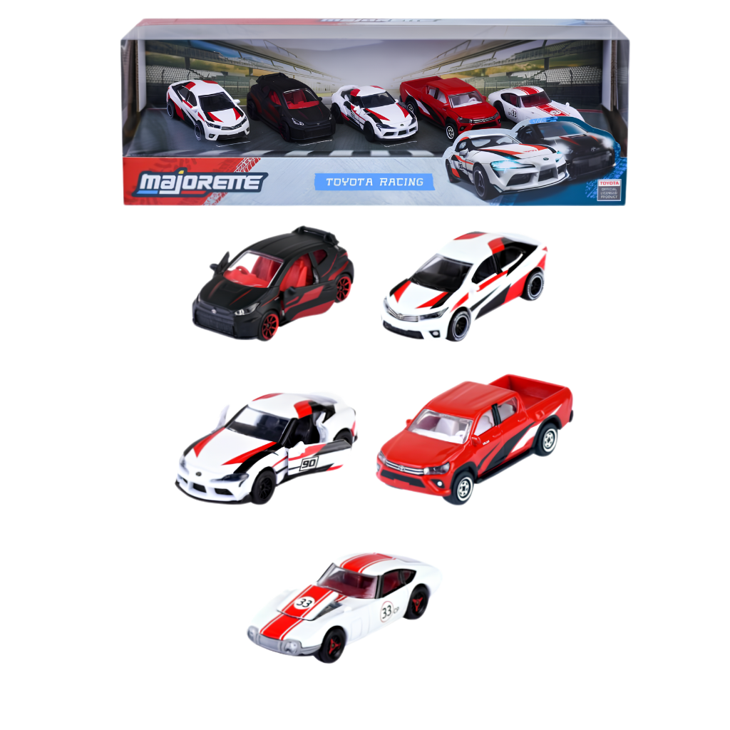 Majorette Toyota Racing 5'li Model Arabalar