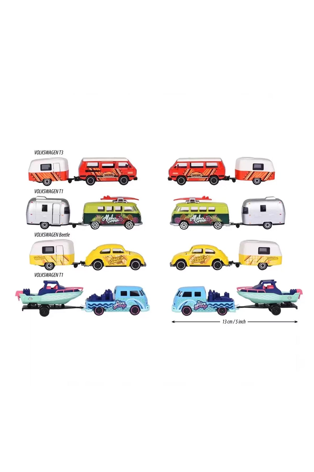 Majorette Volkswagen The Originals Trailer Arabalar