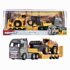Majorette Volvo FH16 Kamyon ve Tekerlekli Yükleyici Metal Araç 22cm
