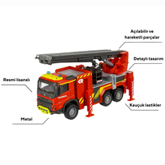 Majorette Volvo FMX İtfaiye Metal Araç