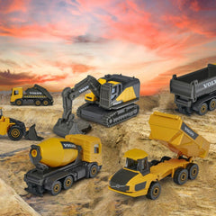 Majorette Volvo İnşaat Araçları 3'lü Set