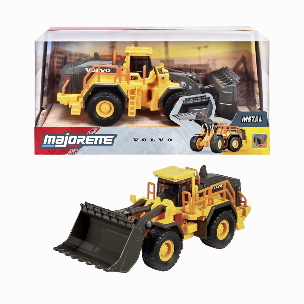 Majorette Volvo Tekerlekli Yükleyici İş Makinesi Metal Araç