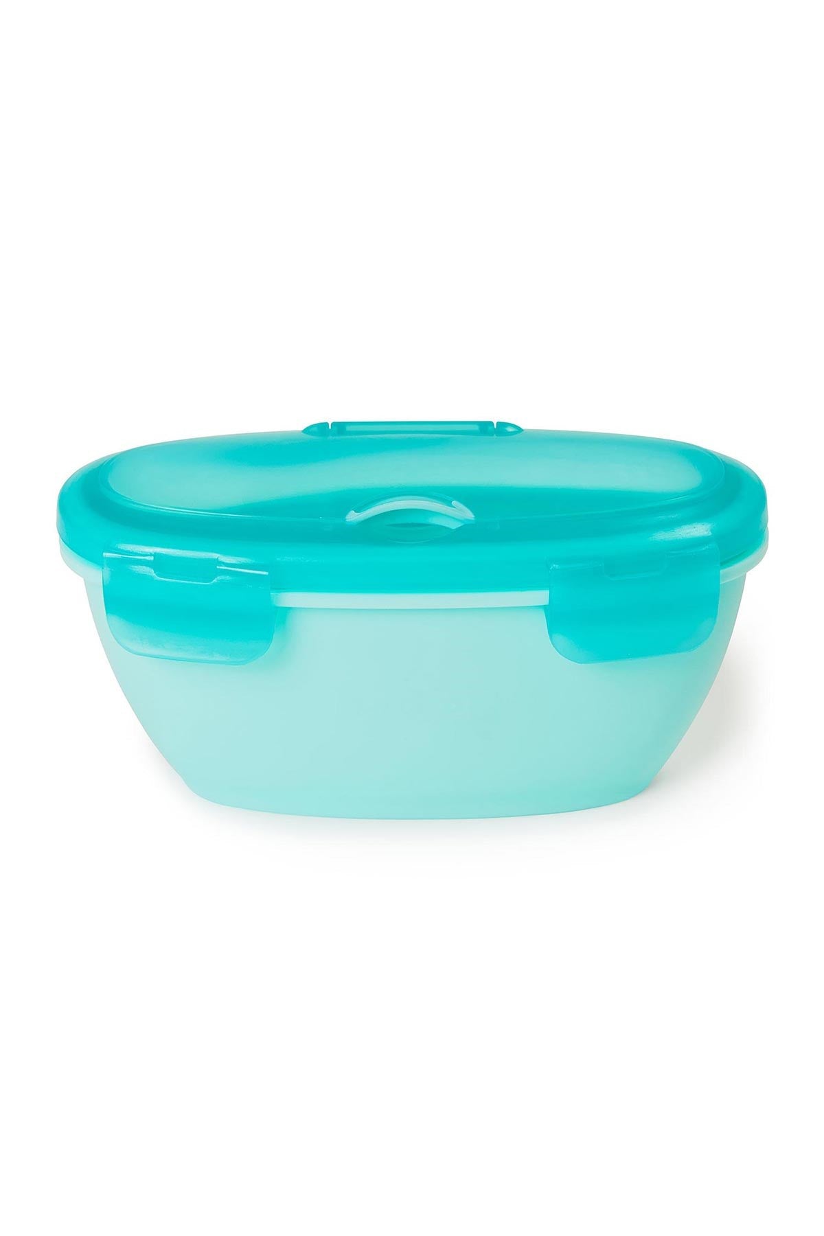 Skip Hop Easy Serve Kapaklı Mama Kasesi ve Kaşığı Seti 3 Parça Set
