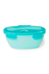 Skip Hop Easy Serve Kapaklı Mama Kasesi ve Kaşığı Seti 3 Parça Set