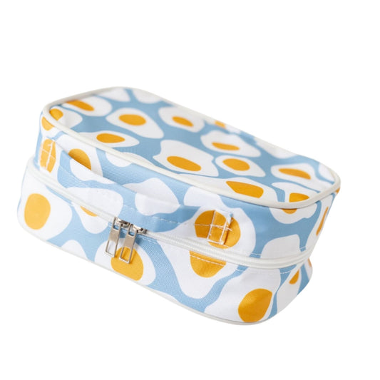 Mama Yoyo Sunny Side Up Desenli Seyahat ve İlaç Çantası