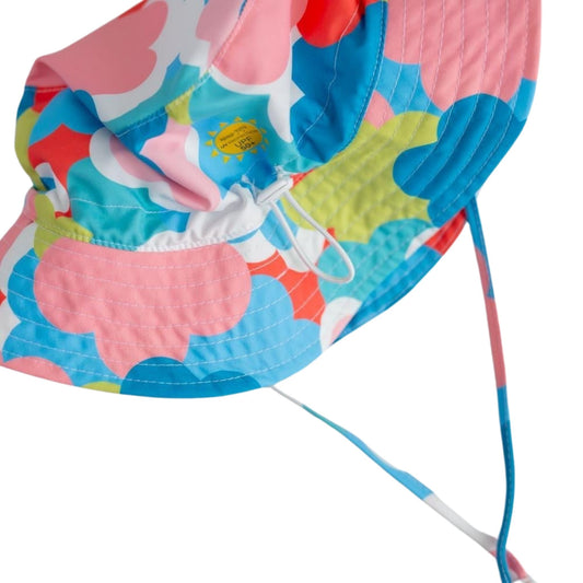 Mama Yoyo Uv Korumalı Floral Çiçekler Desenli Şapka