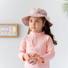 Mama Yoyo Uv Korumalı Shell Desenli Uzun Kollu Mayo Seti