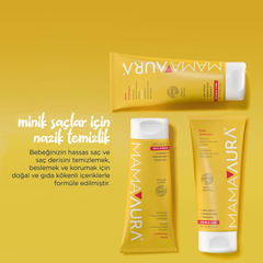 Mamaaura Göz Yakmayan Bebek Şampuanı 200ml