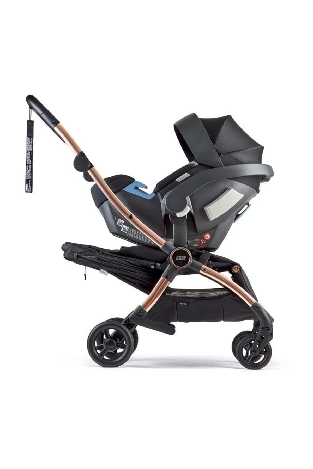 MAMAS PAPAS AIRO COSMO SET BLACK ROSE GOLD