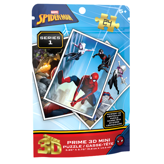 Marvel Spider-Man Series 1 Prime 3D Sürpriz Puzzle 24 Parça