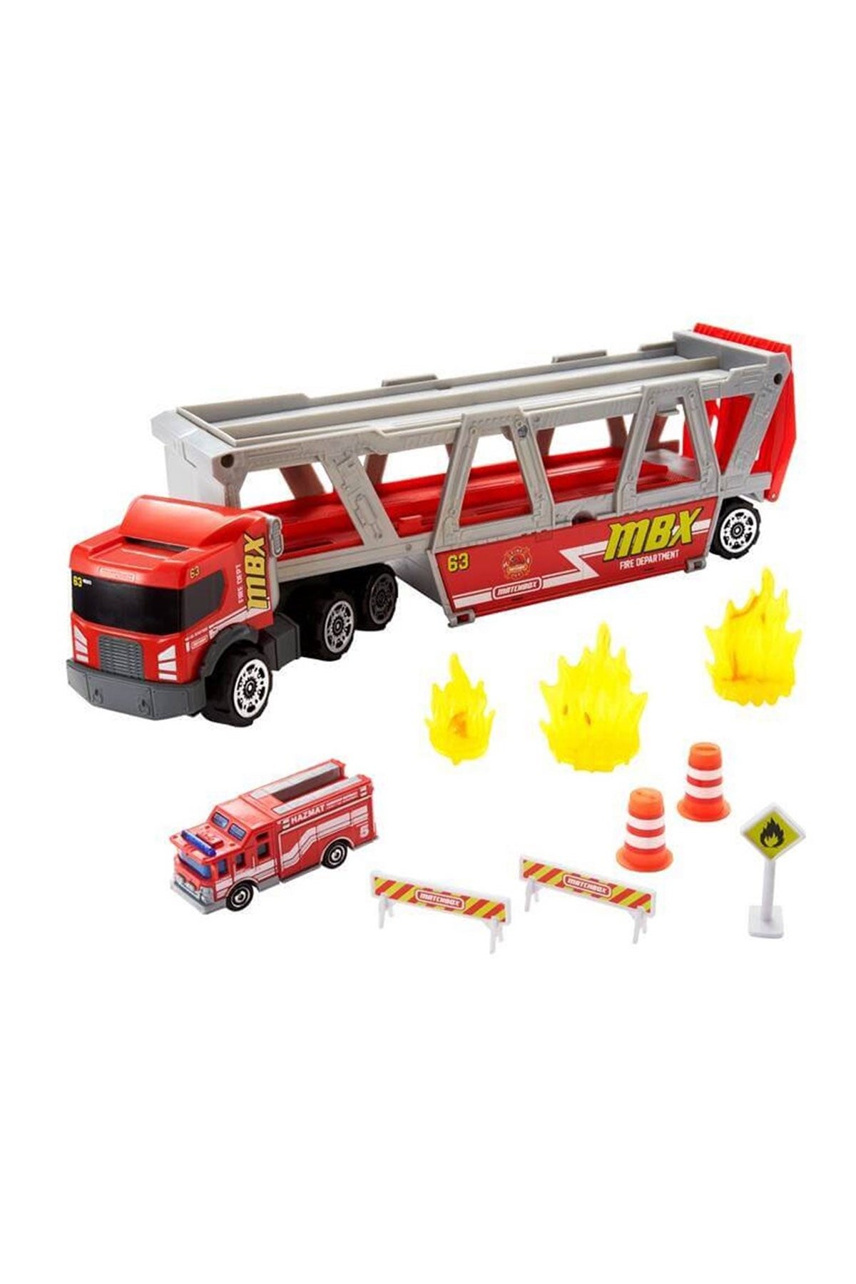 Matchbox Taşıyıcı İtfaiye Aracı Oyun Seti GWM23