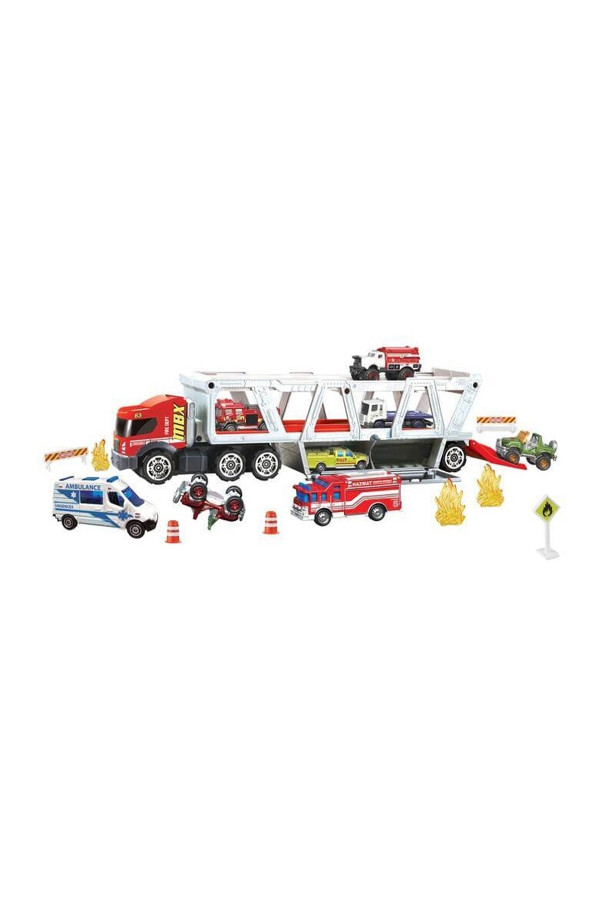 Matchbox Taşıyıcı İtfaiye Aracı Oyun Seti GWM23