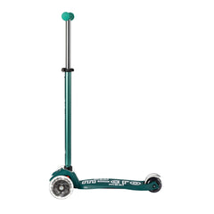 Micro Maxi Deluxe 3 Tekerlekli Foldable ECO LED Scooter Green