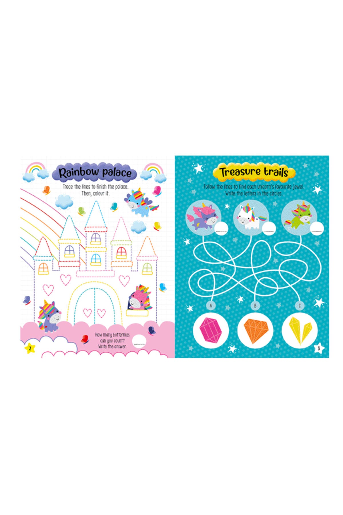 MBI - Create And Play Unicorns Activity Book