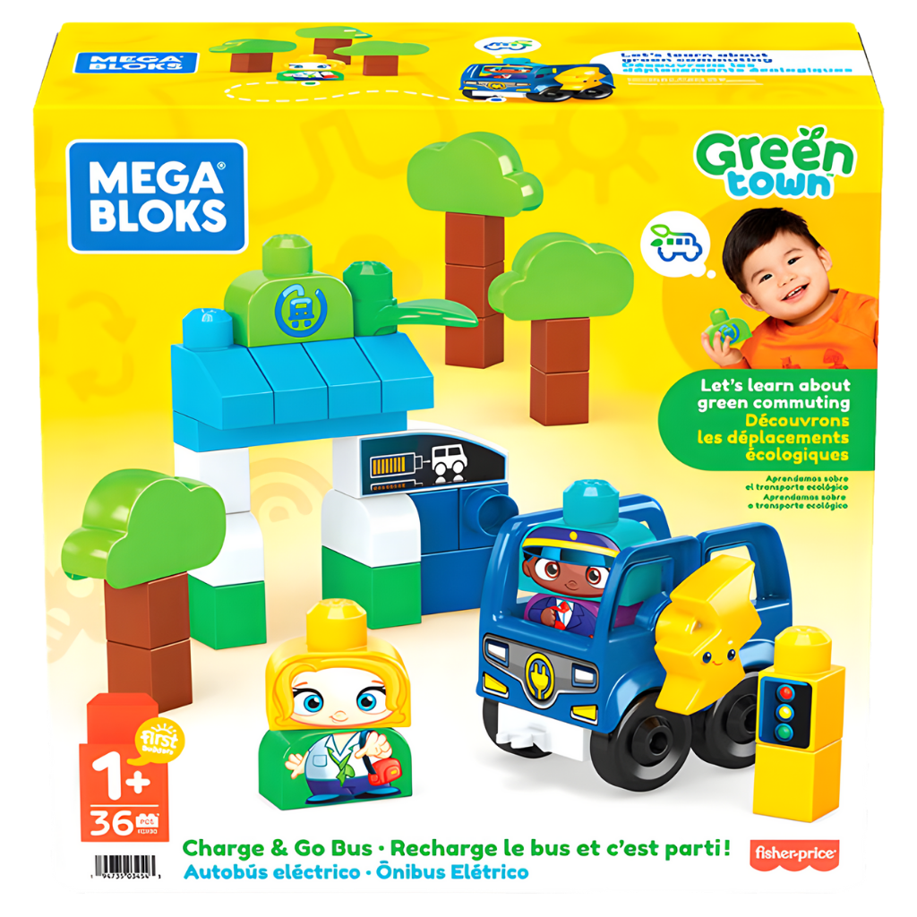 Mega Bloks Doğa Dostu Otobüs Seti HDX90