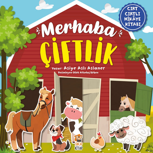 Sincap Kitap Merhaba Çiftlik Cırtlı Kitap