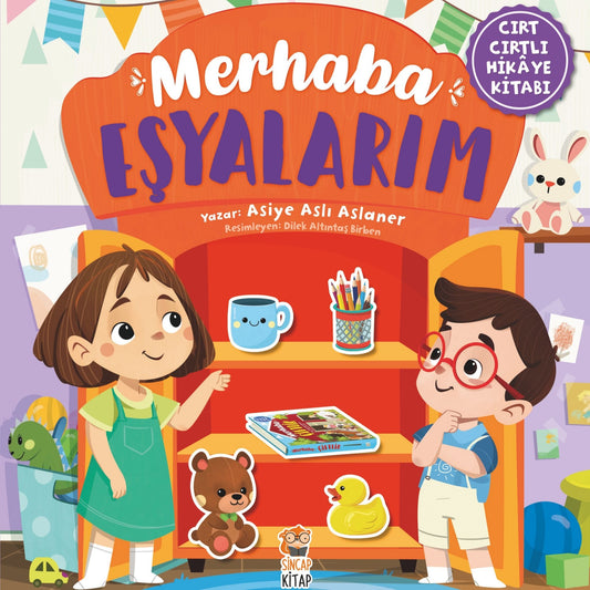 Sincap Kitap Merhaba Eşyalarım Cırtlı Kitap