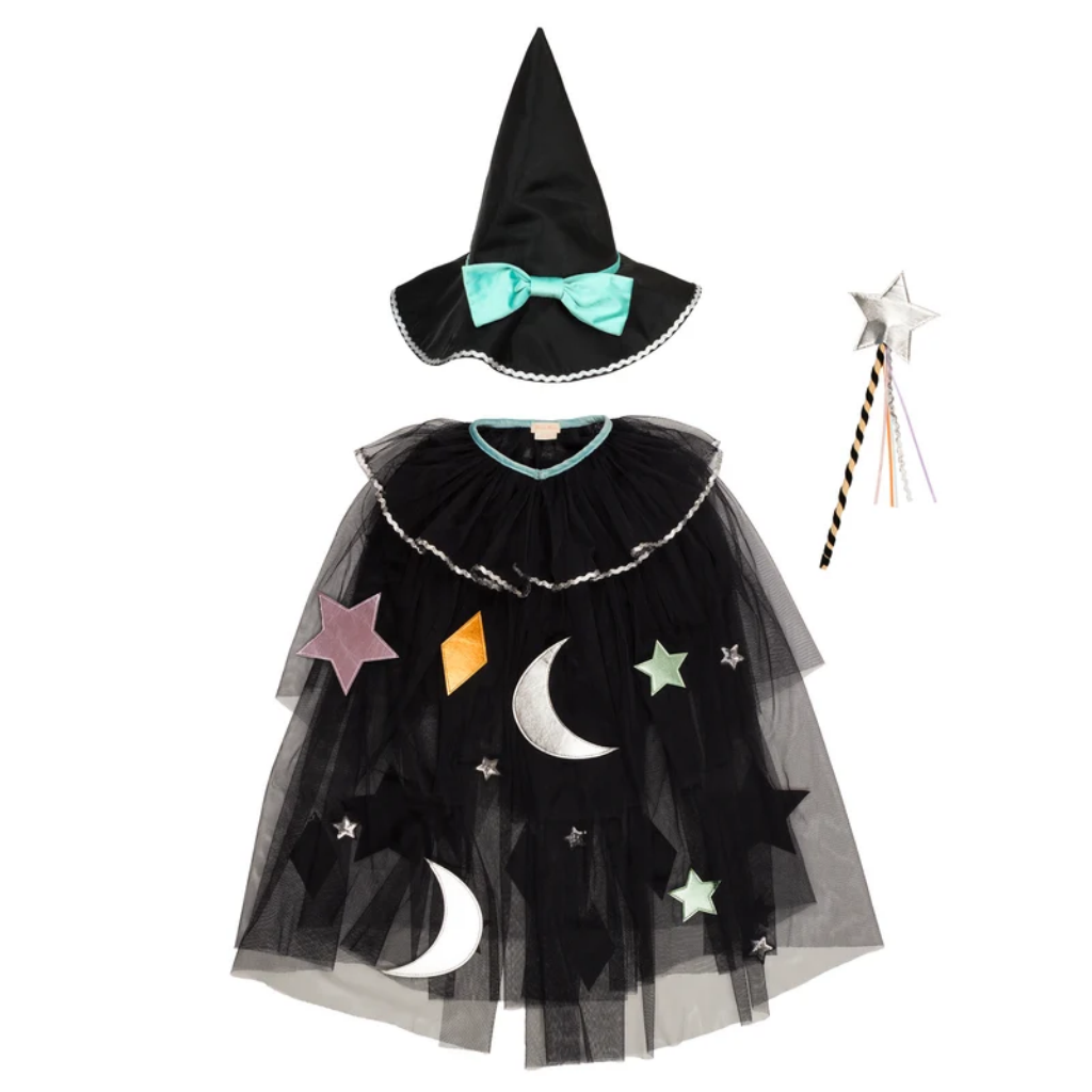 Meri Meri Halloween Cadı Kostümü Seti