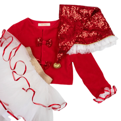 Meri Meri Santa's Little Helper 5-6 Yaş Kostüm