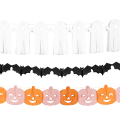 Meri Meri Tissue Paper Halloween Garlands Cadılar Bayramı Asılan Süs