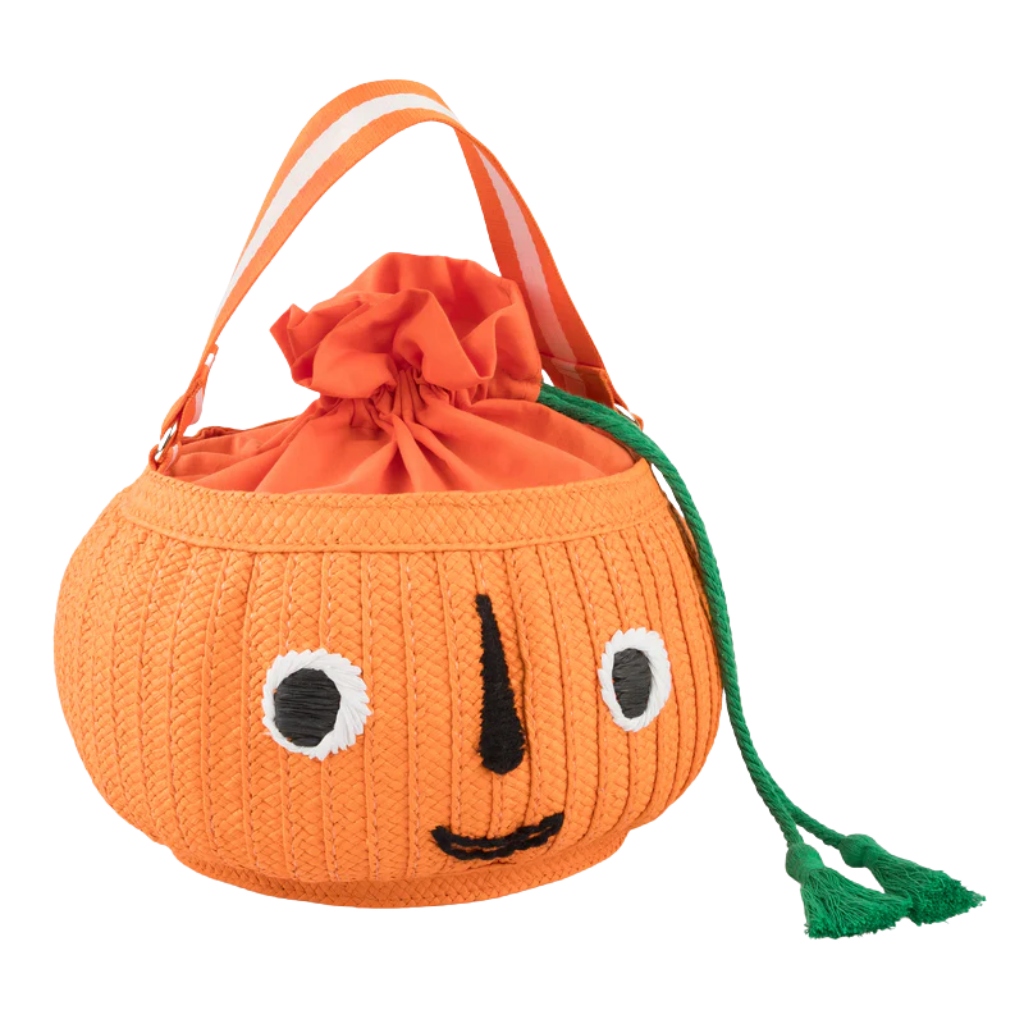 Meri Meri Trick Or Treat Balkabağı Hasır Çanta