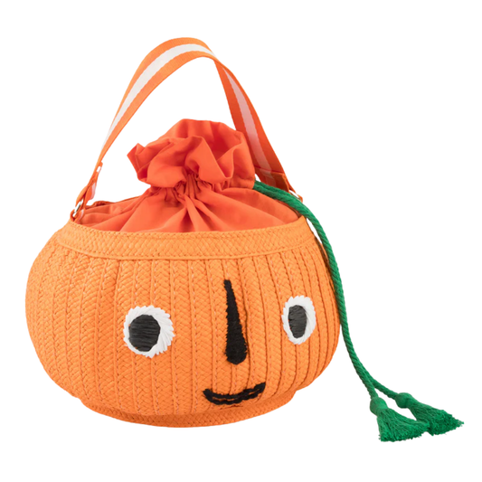 Meri Meri Trick Or Treat Balkabağı Hasır Çanta