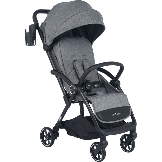 Merkür Bebe Ruby Kabin Boy Bebek Arabası Gri