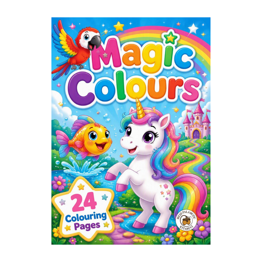 Meşe Palamudu Kitabevi Magic Colours İngilizce Boyama Kitabı