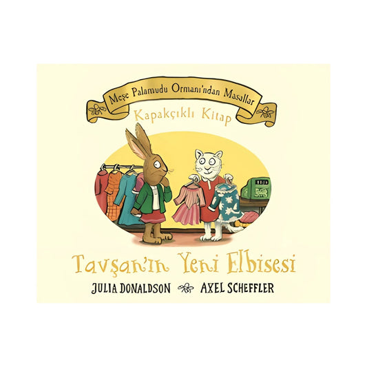 Beta Kids Meşe Palamutu Orman'ından Masallar Tavşan'ın Yeni Elbisesi Kapakçıklı Kitap