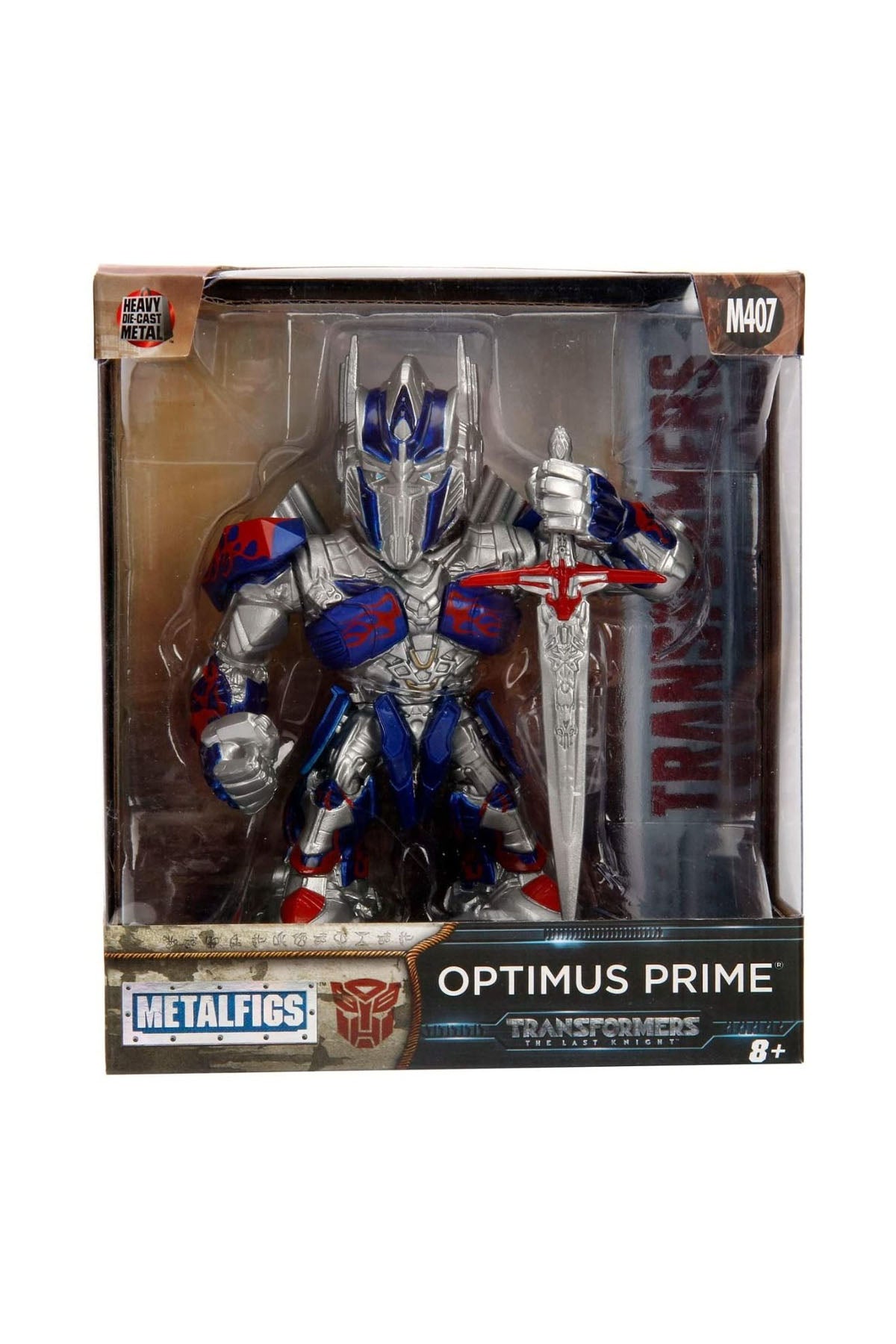 Metalfigs Transformers Optimus Prime Koleksiyon Metal Figür 10 Cm