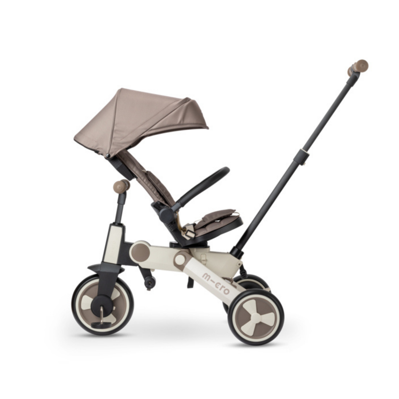 Micro 4in1 Katlanabilir Üç Tekerlekli Bisiklet Latte – Welcome Baby