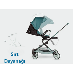 Micro Baby Cruiser Bebek Arabası 360 Matcha