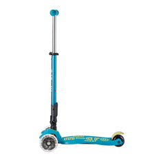 Micro Maxi Deluxe 3 Tekerlekli Foldable LED Scooter Petrol Green