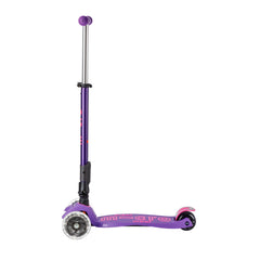 Micro Maxi Deluxe 3 Tekerlekli Foldable LED Scooter Purple