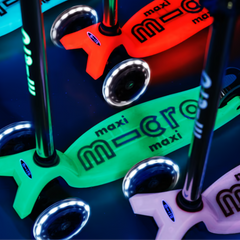 Micro Maxi Deluxe Glow Led Plus Jelly Green