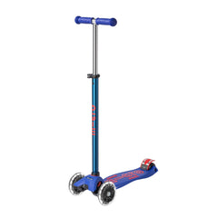 Micro Maxi Deluxe 3 Tekerlekli Scooter LED Blue