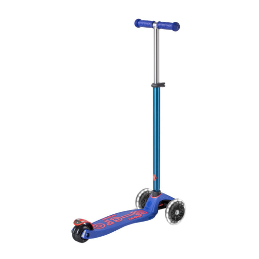 Micro Maxi Deluxe 3 Tekerlekli Scooter LED Blue