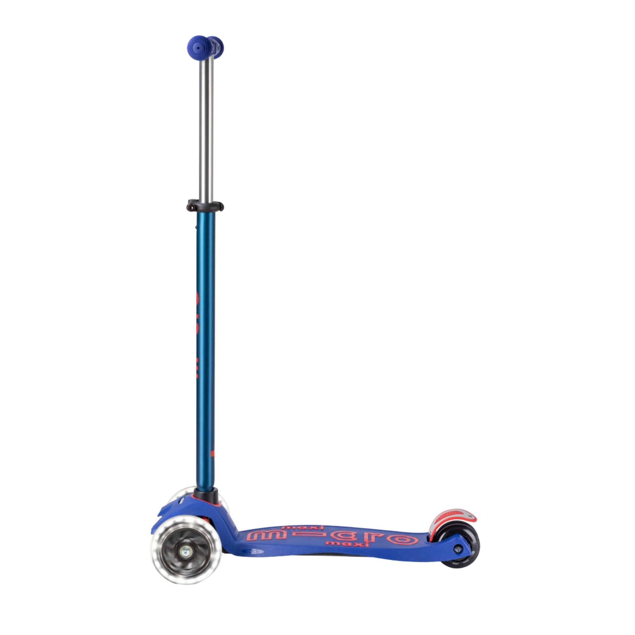 Micro Maxi Deluxe 3 Tekerlekli Scooter LED Blue