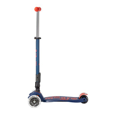 Micro Maxi Scooter Deluxe Foldable 3 Tekerlekli Scooter LED Navy
